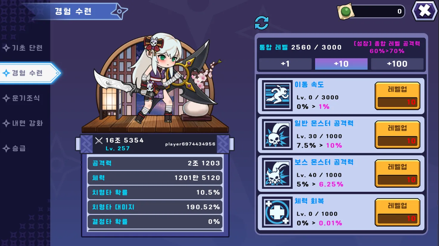 쿠노이치 키우기 14 쿠노이치 키우기 살펴보기 6