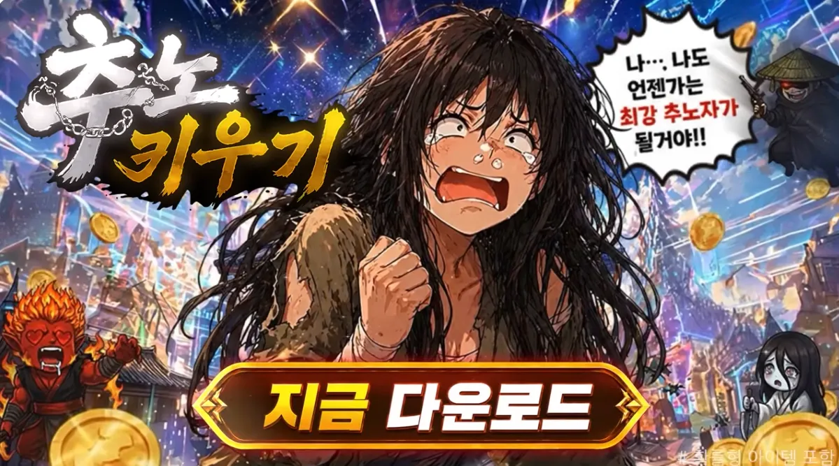 추노키우기 1 추노키우기 가이드 (쿠폰 공식카페 포함)